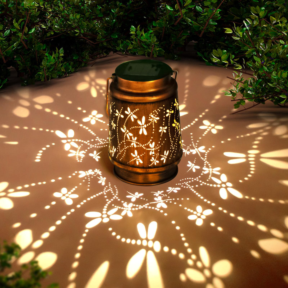 Hummingbird Solar Lantern for Garden, Patio & Outdoor Decor